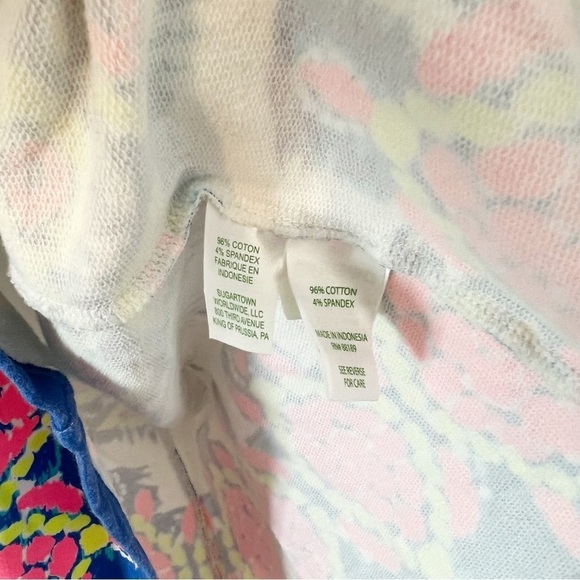 Lilly Pulitzer Harper Shift Dress To The Sea Turtle Engineered Medium M - Picture 4 of 5